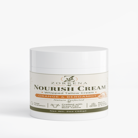 Tallow Cream Orange & Bergamot